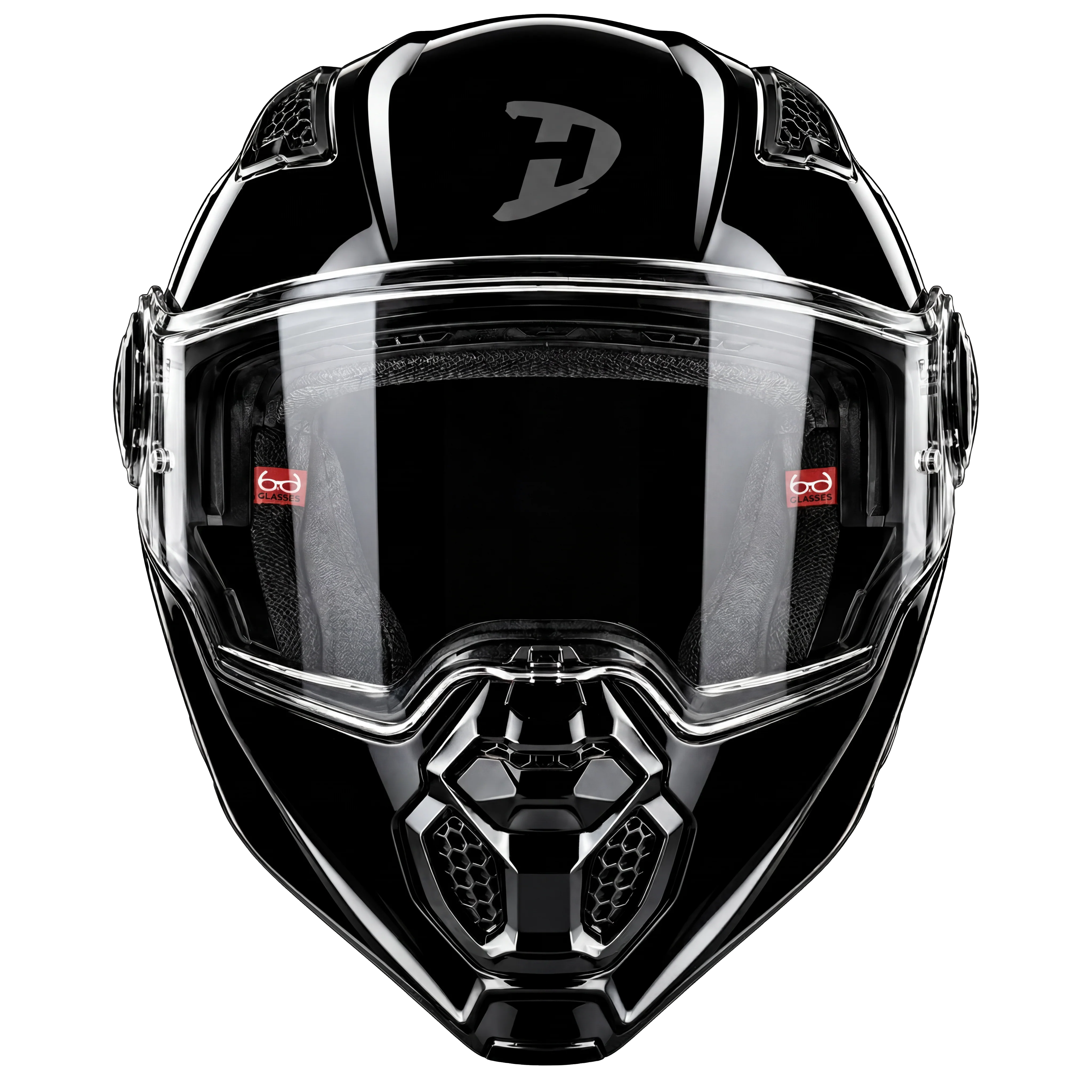 D.O.T. & ECE Daytona C6- Hi-Gloss Black - Image 7