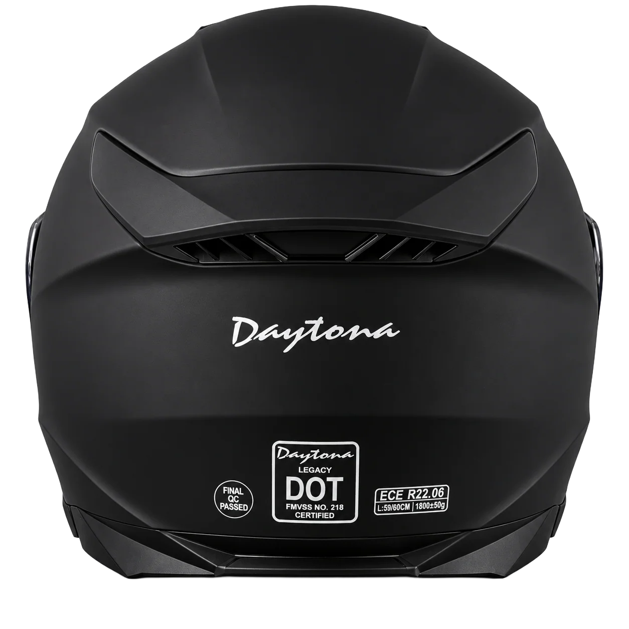 D.O.T. & ECE Daytona Legacy- Dull Black - Image 5