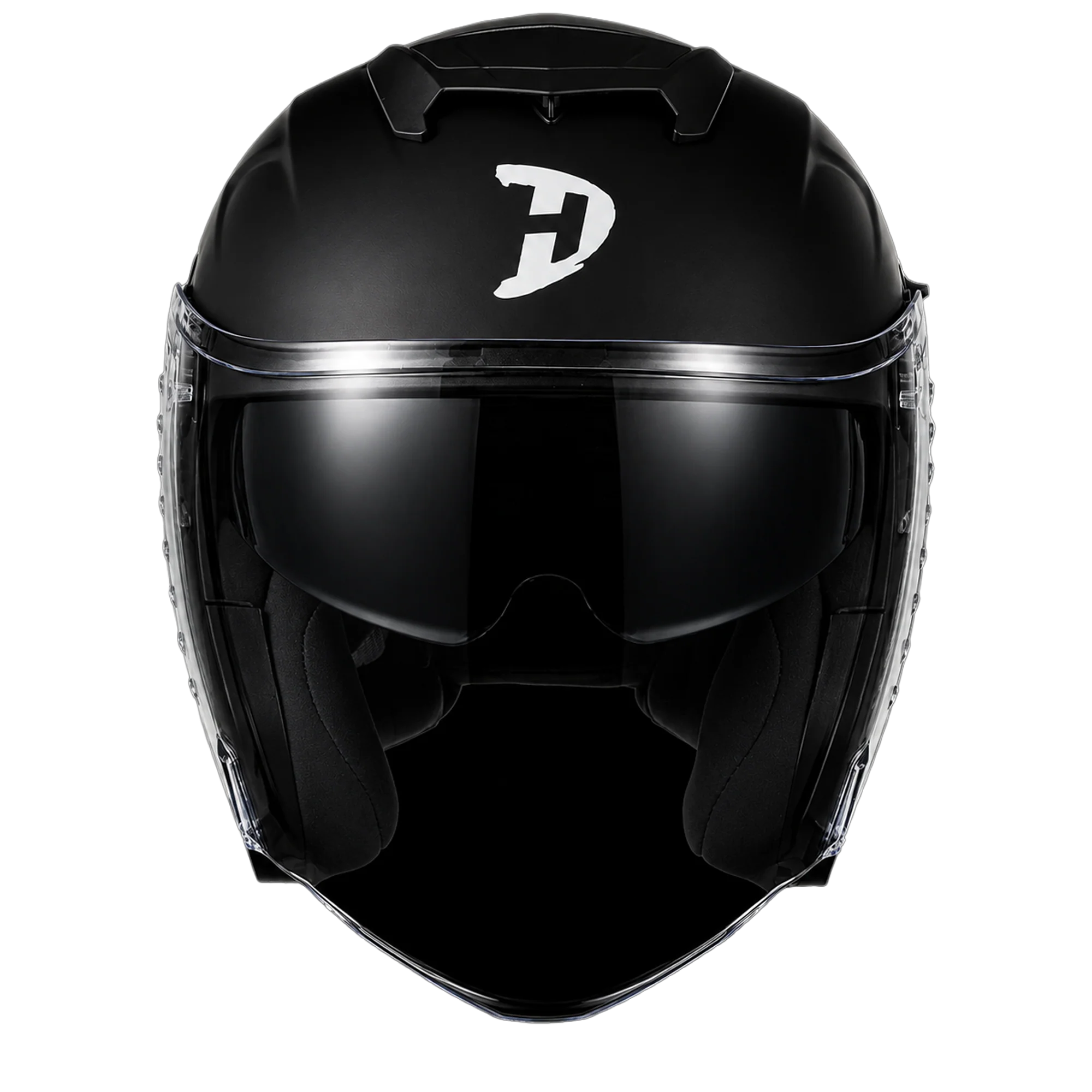 D.O.T. & ECE Daytona Spyder Jet- Dull Black - Image 3