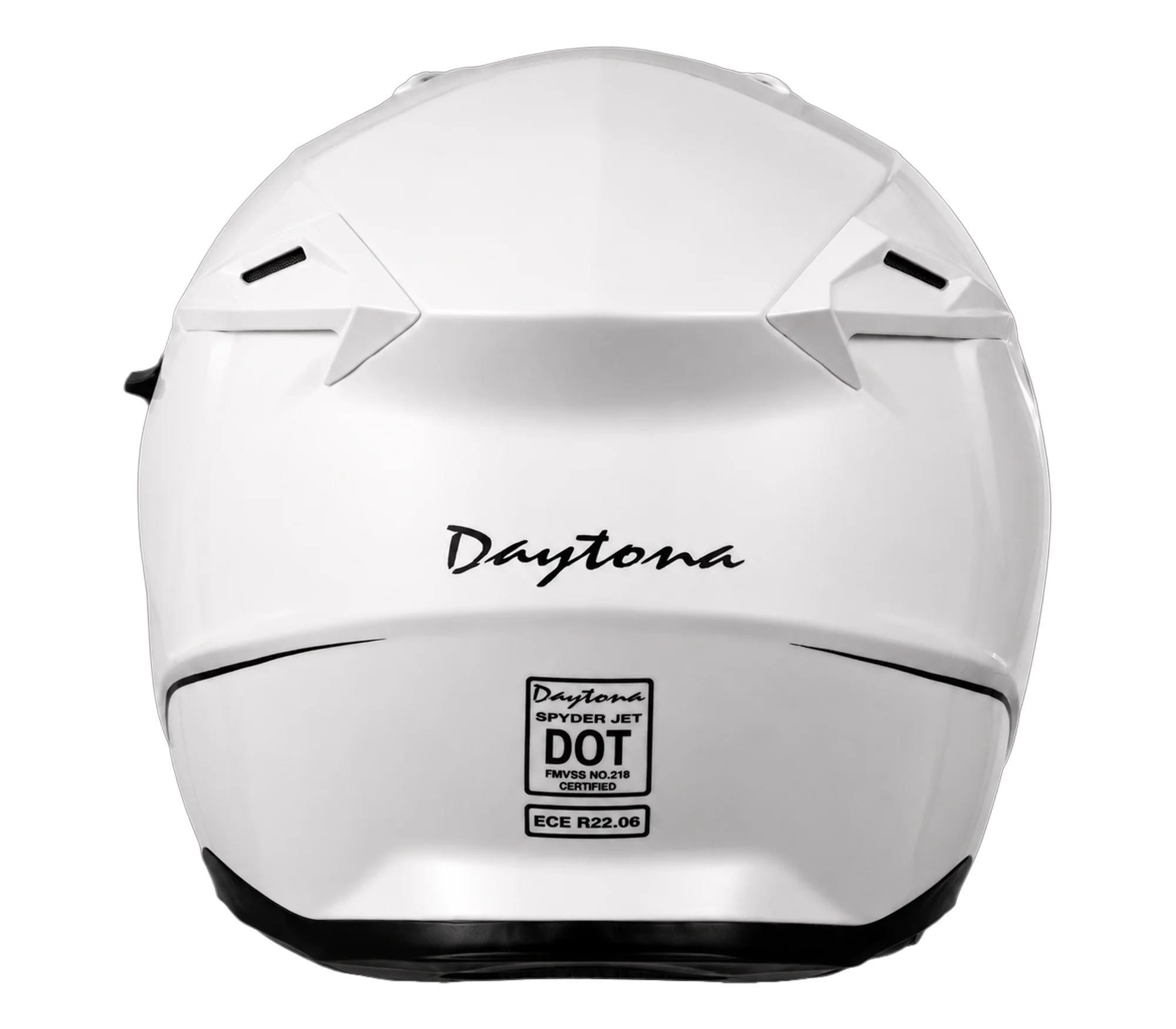 D.O.T. & ECE Daytona Spyder Jet- Hi-Gloss White - Image 4