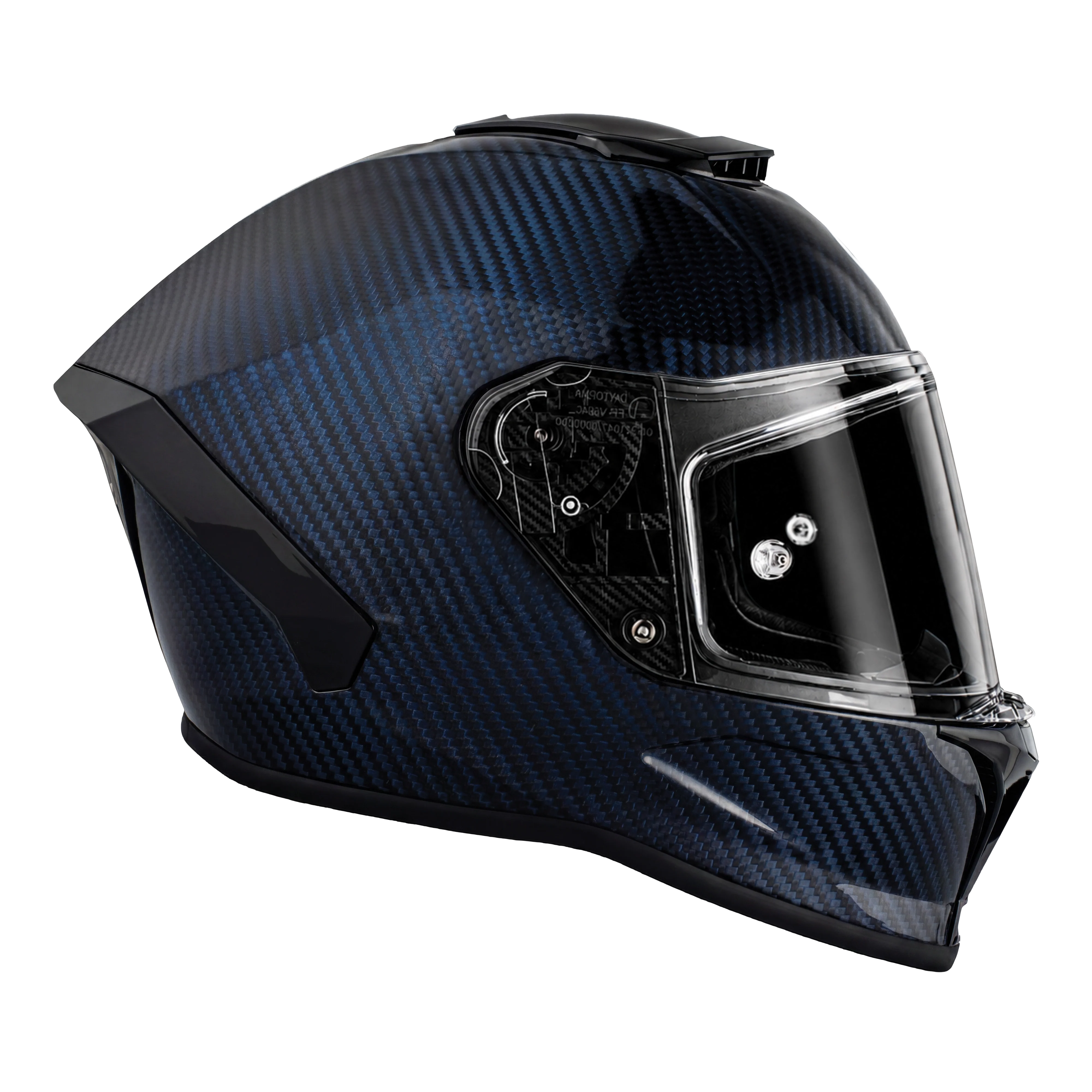 D.O.T. & ECE Daytona Viper- Blue Carbon Fiber - Image 5