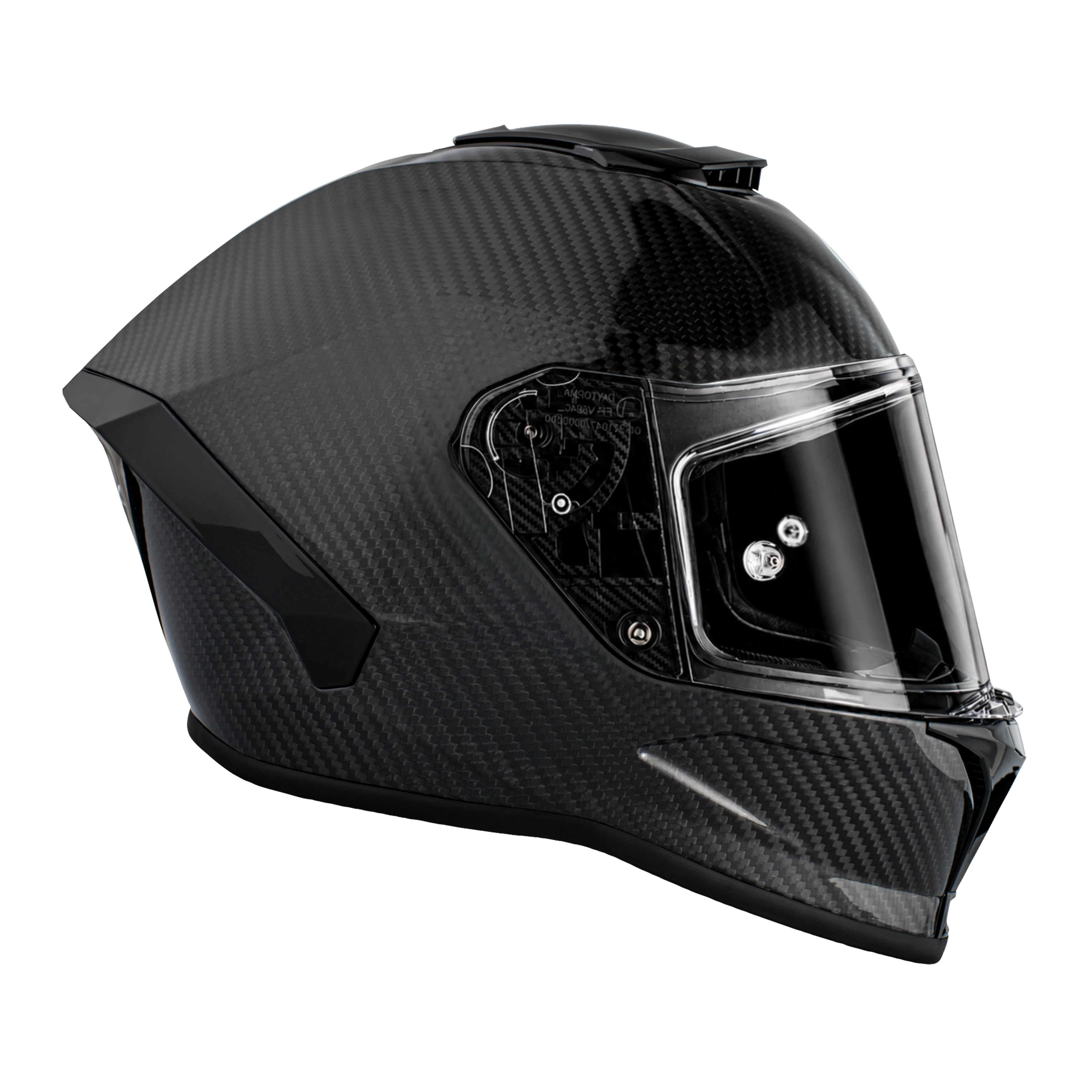 D.O.T. & ECE Daytona Viper- Grey Carbon Fiber - Image 5