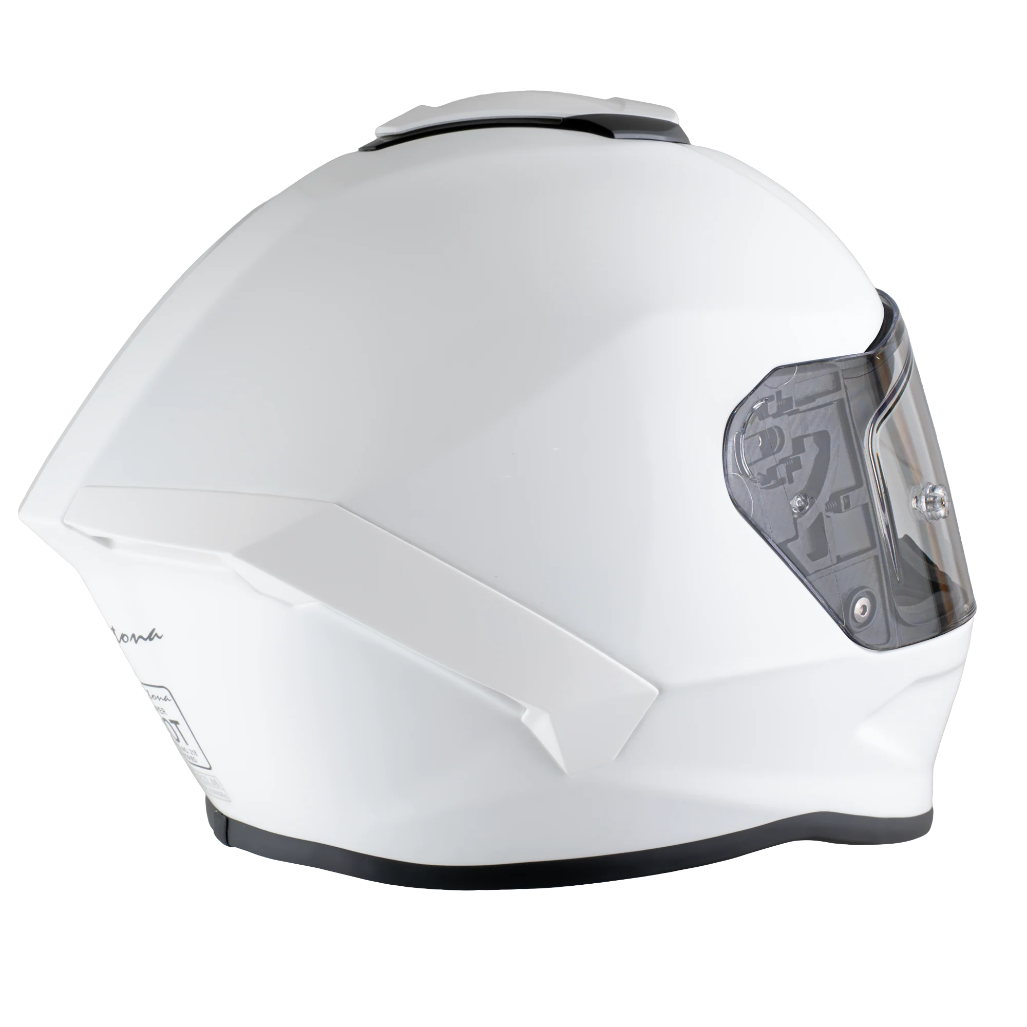 D.O.T. & ECE Daytona Viper- Hi-Gloss White - Image 6