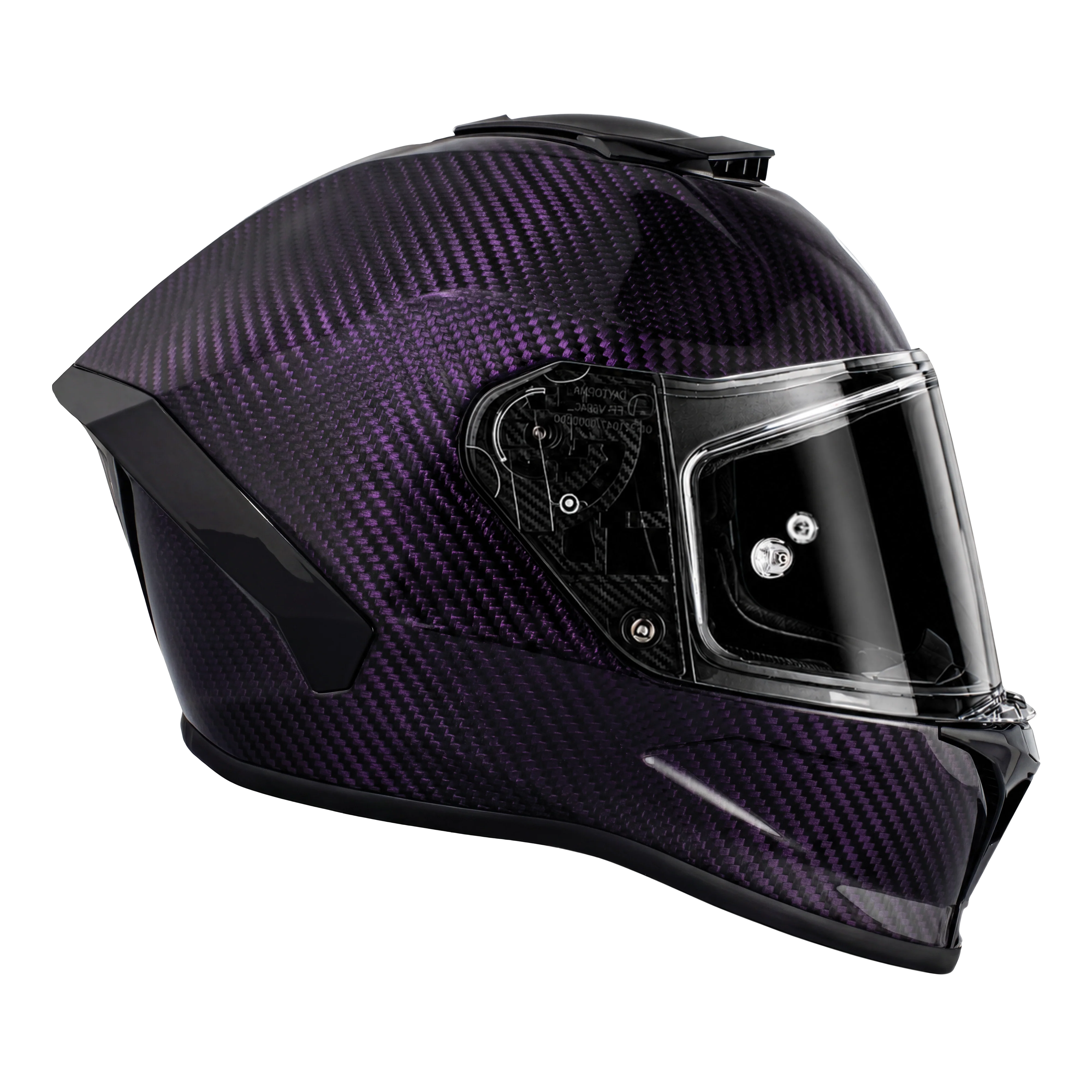 D.O.T. & ECE Daytona Viper- Purple Carbon Fiber - Image 5
