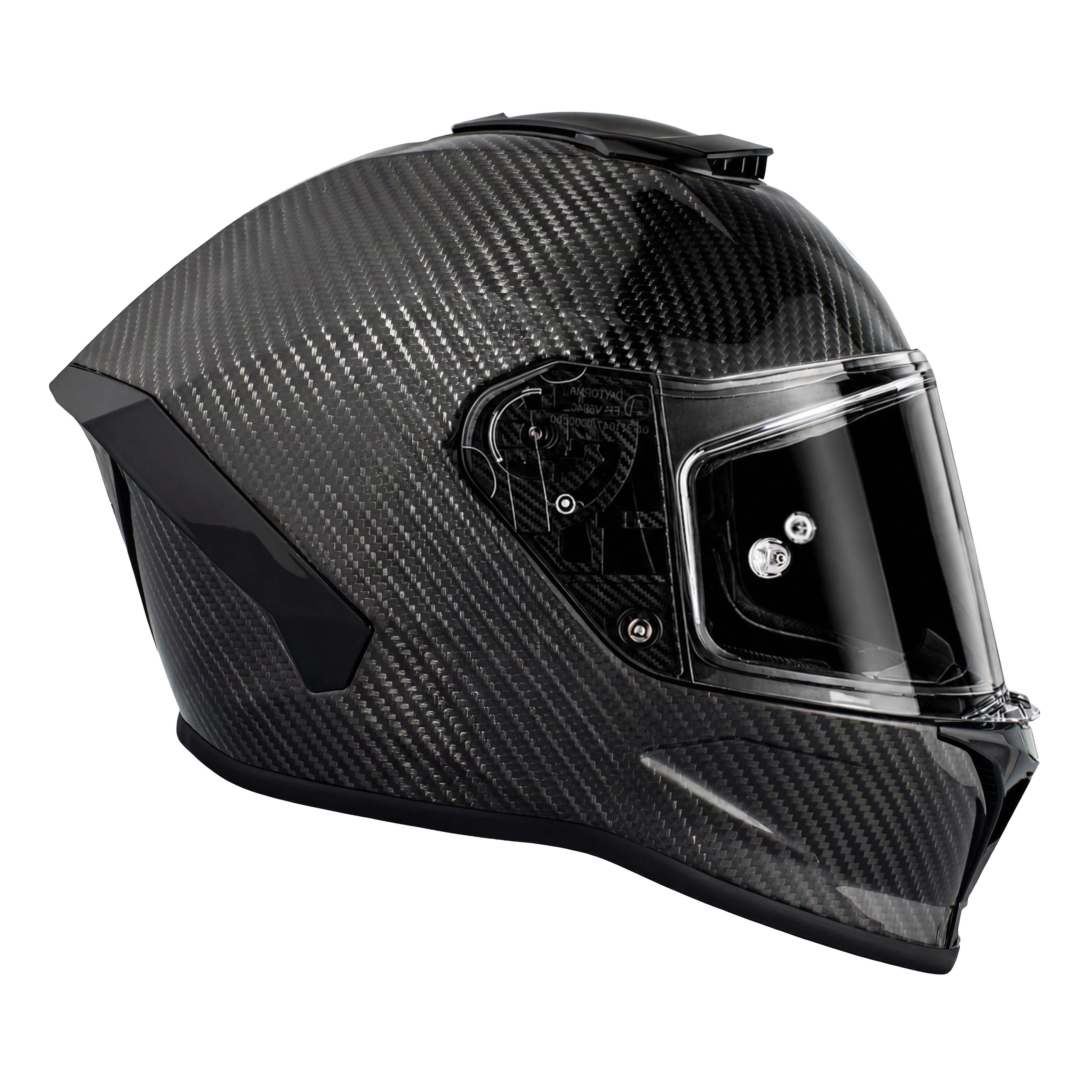 D.O.T. & ECE Daytona Viper- Silver Carbon Fiber - Image 5