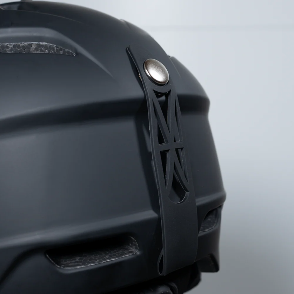 Daytona Carver Ski Helmet - Adjustable Ski Helmet for Men, Women & Youth - Dull Black with Anti-Fog Visor - Image 6